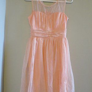 Pink Soft Tulle Dress - Size S